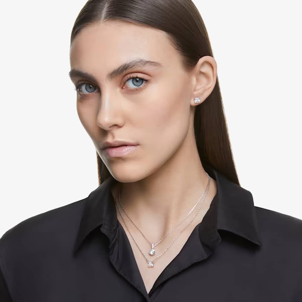 Swarovski Solitaire White Crystal Pendant 5472635