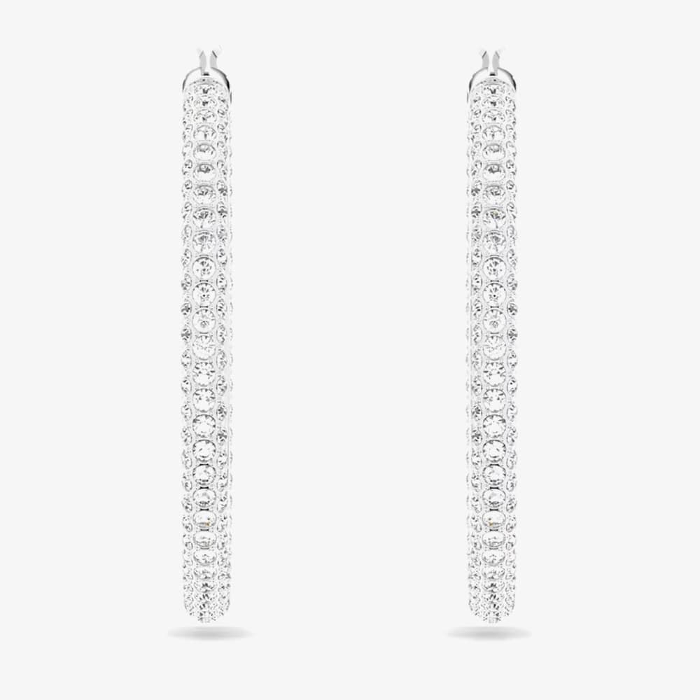 Swarovski Stone Crystal Hoop Earrings 5389432