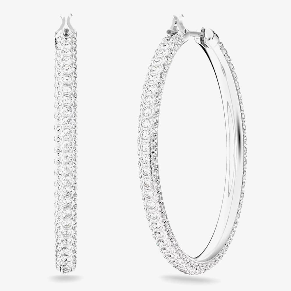 Swarovski Stone Crystal Hoop Earrings 5389432