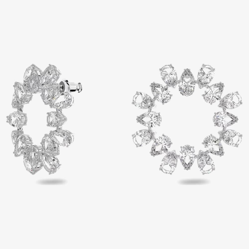 Swarovski Ladies Millenia Crystal Halo Stud Earrings 5601509