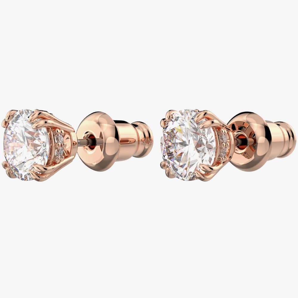 Swarovski Constella Rose Gold-Plated Stud Earrings 5638801