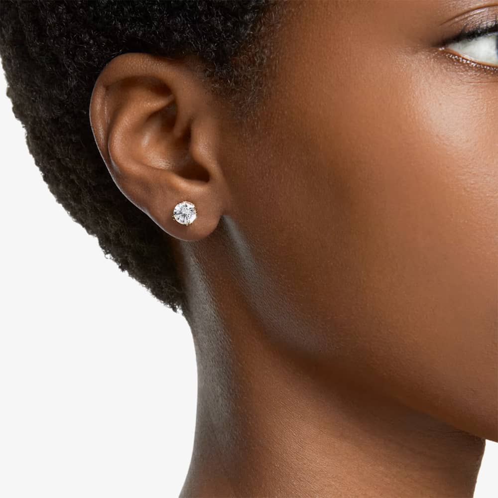 Swarovski Constella Gold-Plated Stud Earrings 5642595