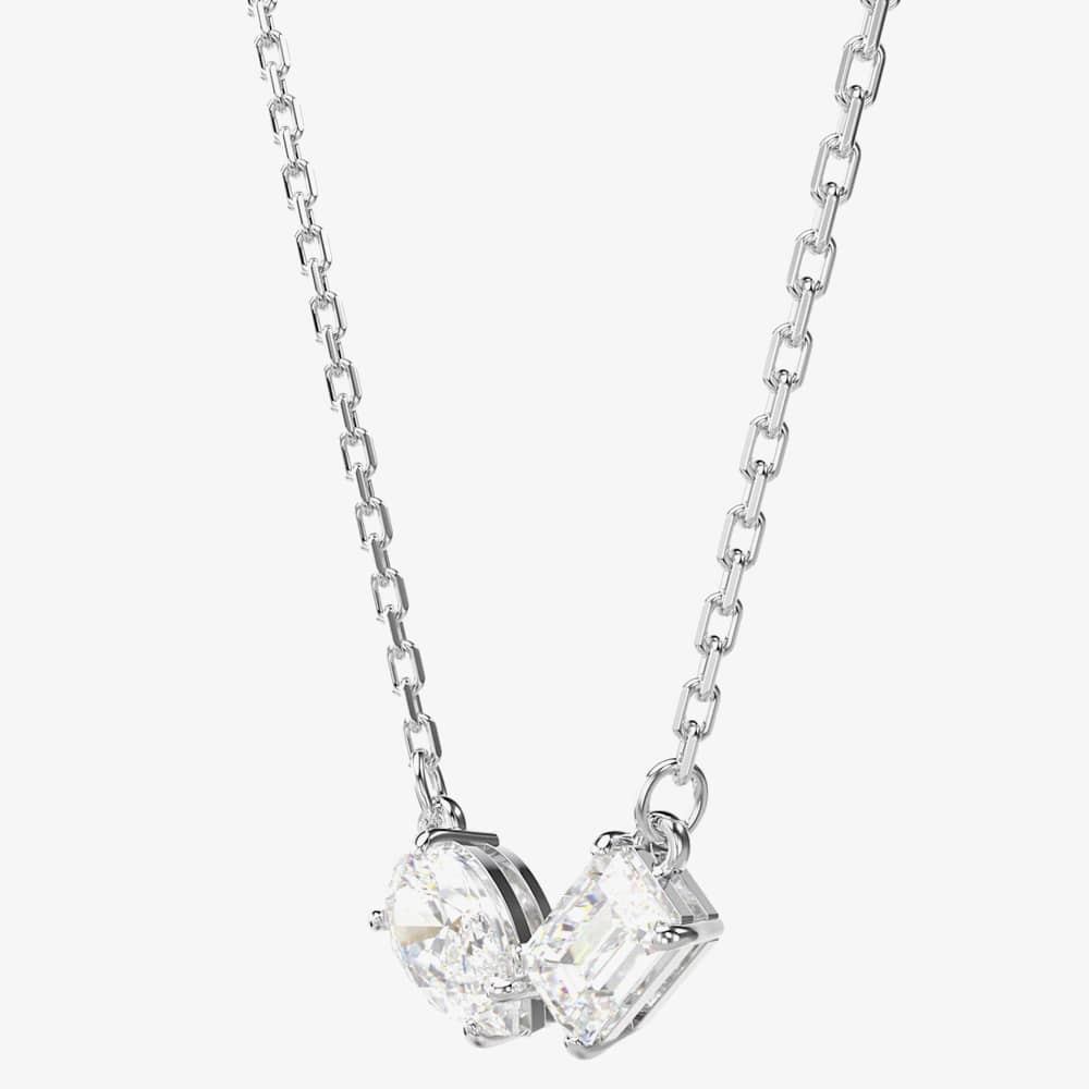 Swarovski Mesmera Mixed Cuts Rhodium Plated Jewellery Set 5665829