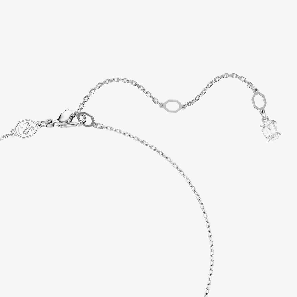 Swarovski Matrix Rhodium Plated Crystal & Pearl Jewellery Set 5689624