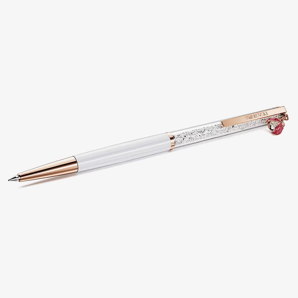 Swarovski Crystalline Rose Gold Tone Plated Ladybird Pen 5732981