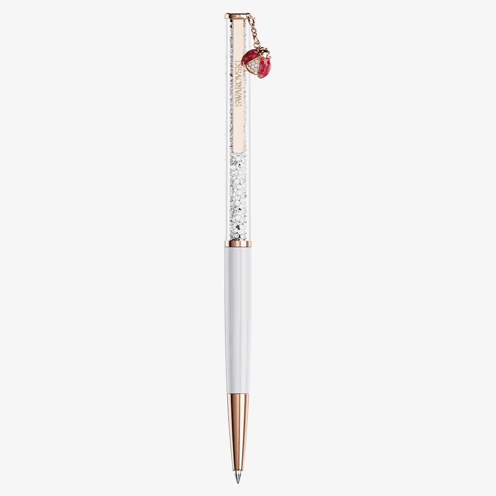 Swarovski Crystalline Rose Gold Tone Plated Ladybird Pen 5732981
