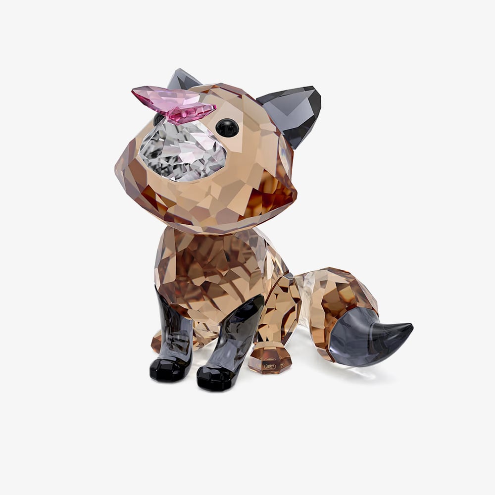 Swarovski Idyllia Fox And Butterfly Figurine 5701250