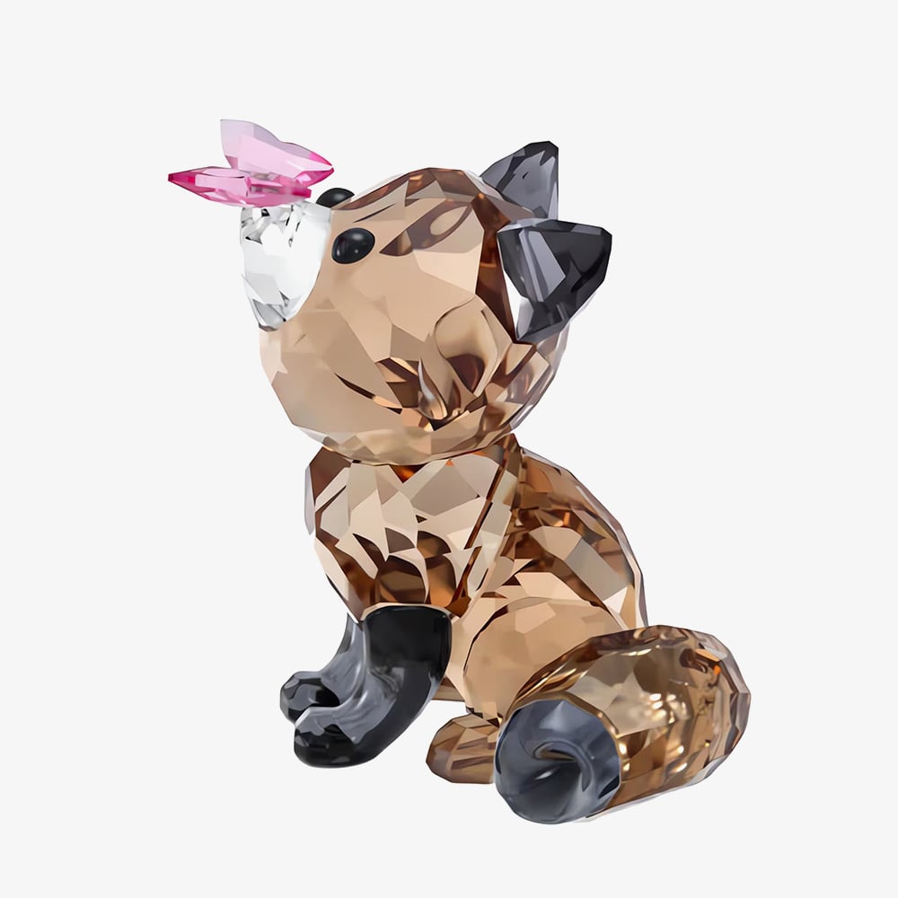 Swarovski Idyllia Fox And Butterfly Figurine 5701250