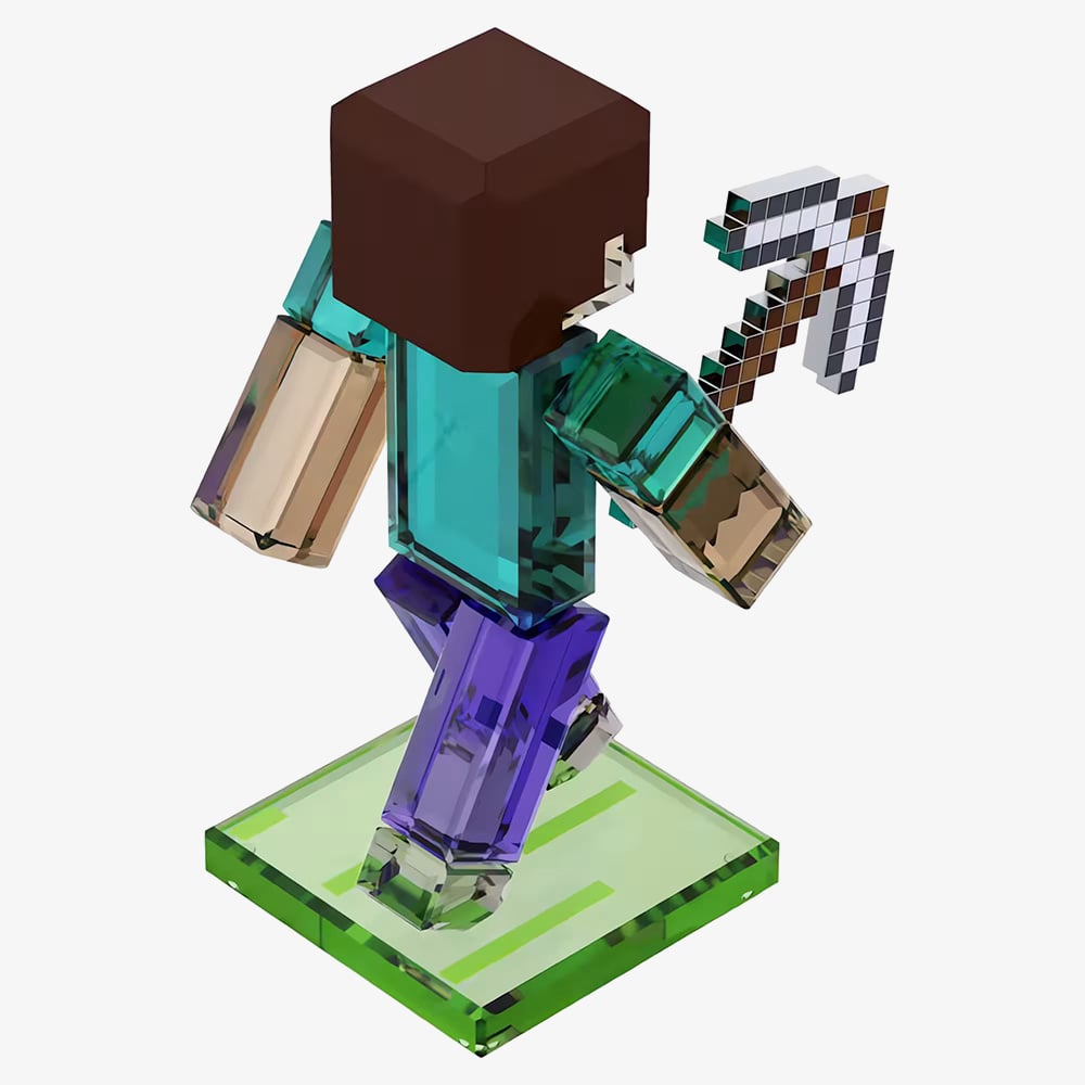 Swarovski Minecraft Steve Figurine 5701272