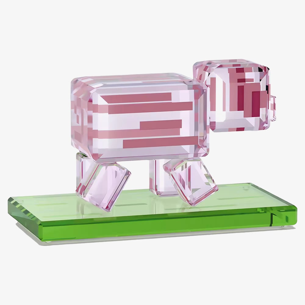 Swarovski Minecraft Pig Figurine 5701273