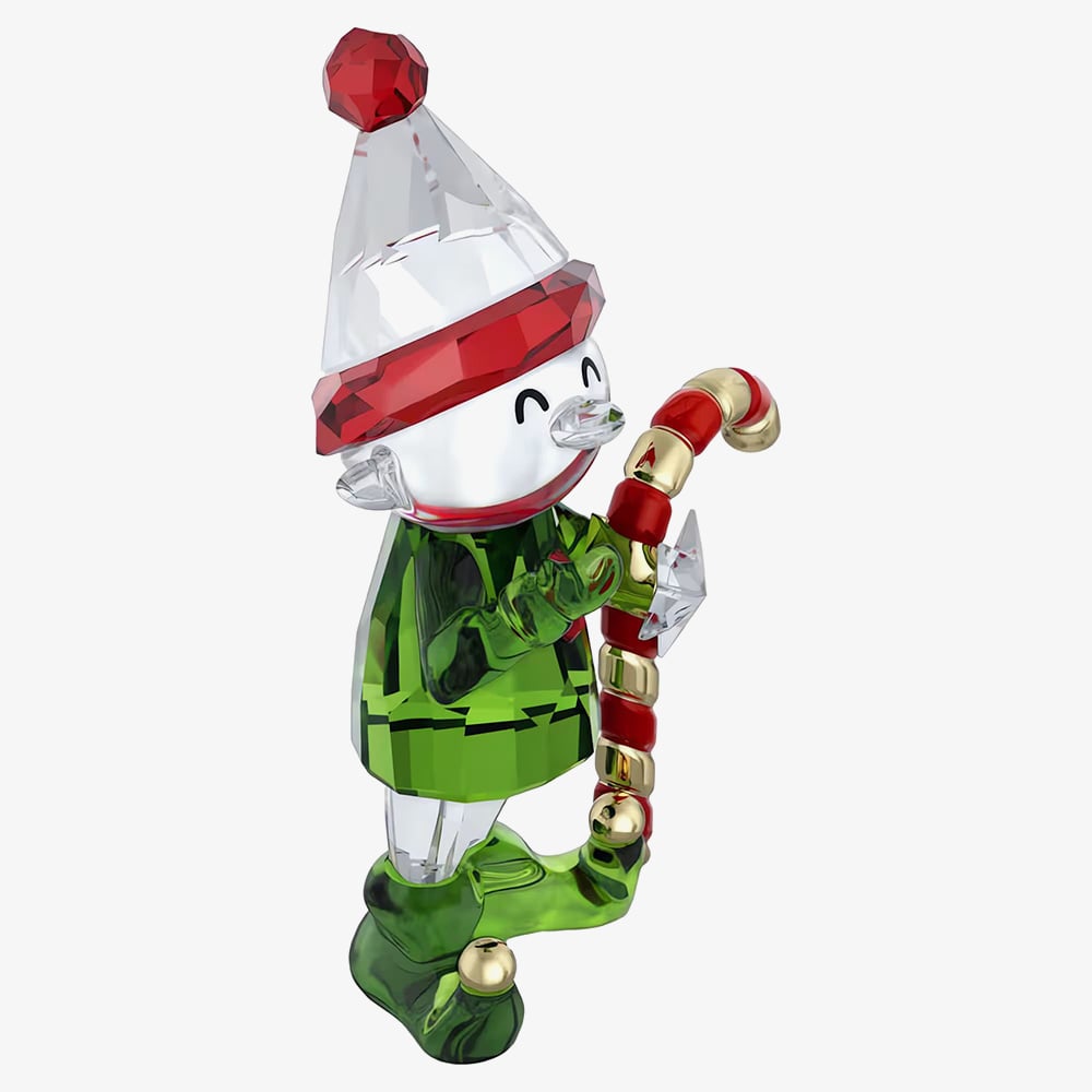 Swarovski Holiday Cheers Dulcis Elf Candy Cane Figurine 5701852