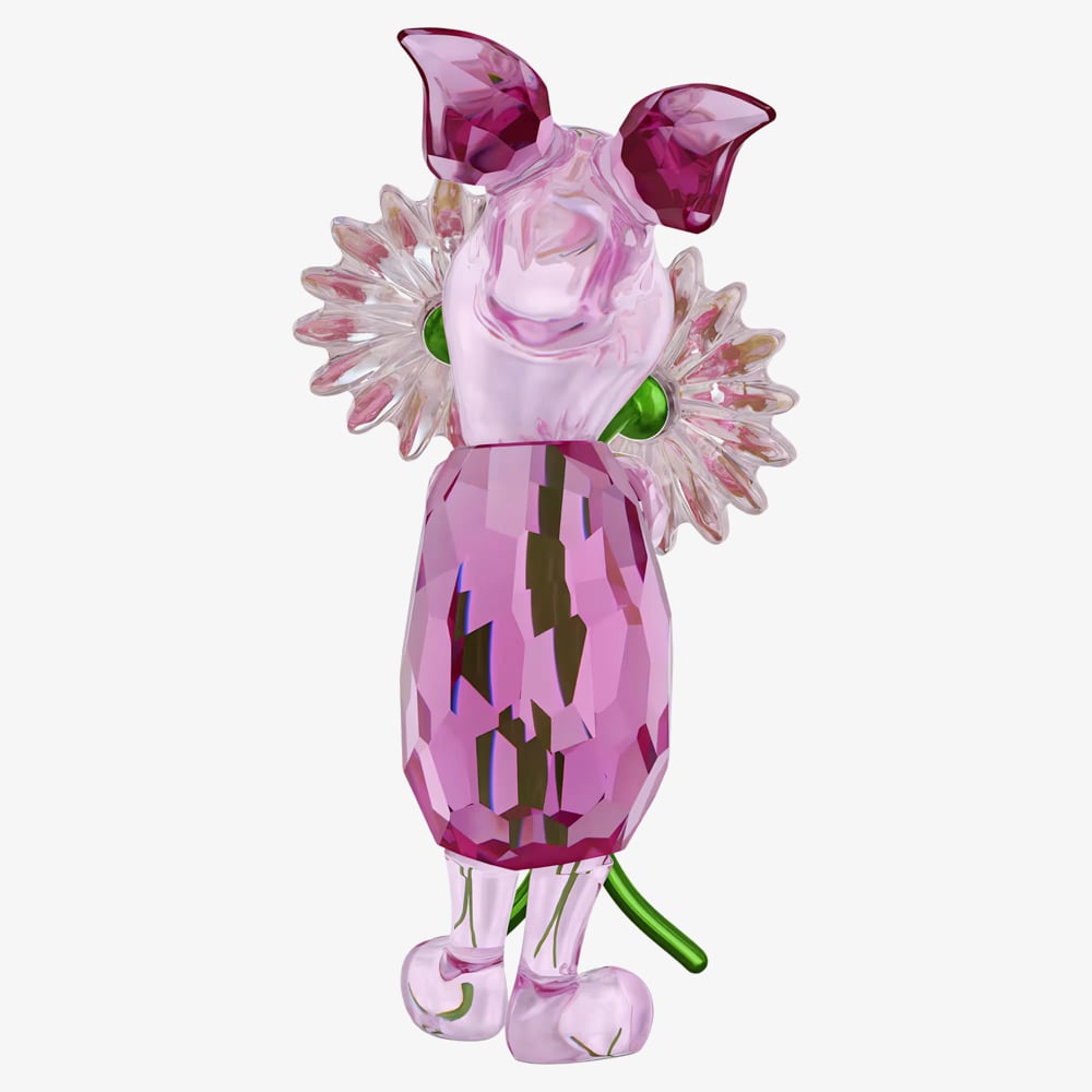 Swarovski Winnie the Pooh Piglet With Flower Figurine 5732817