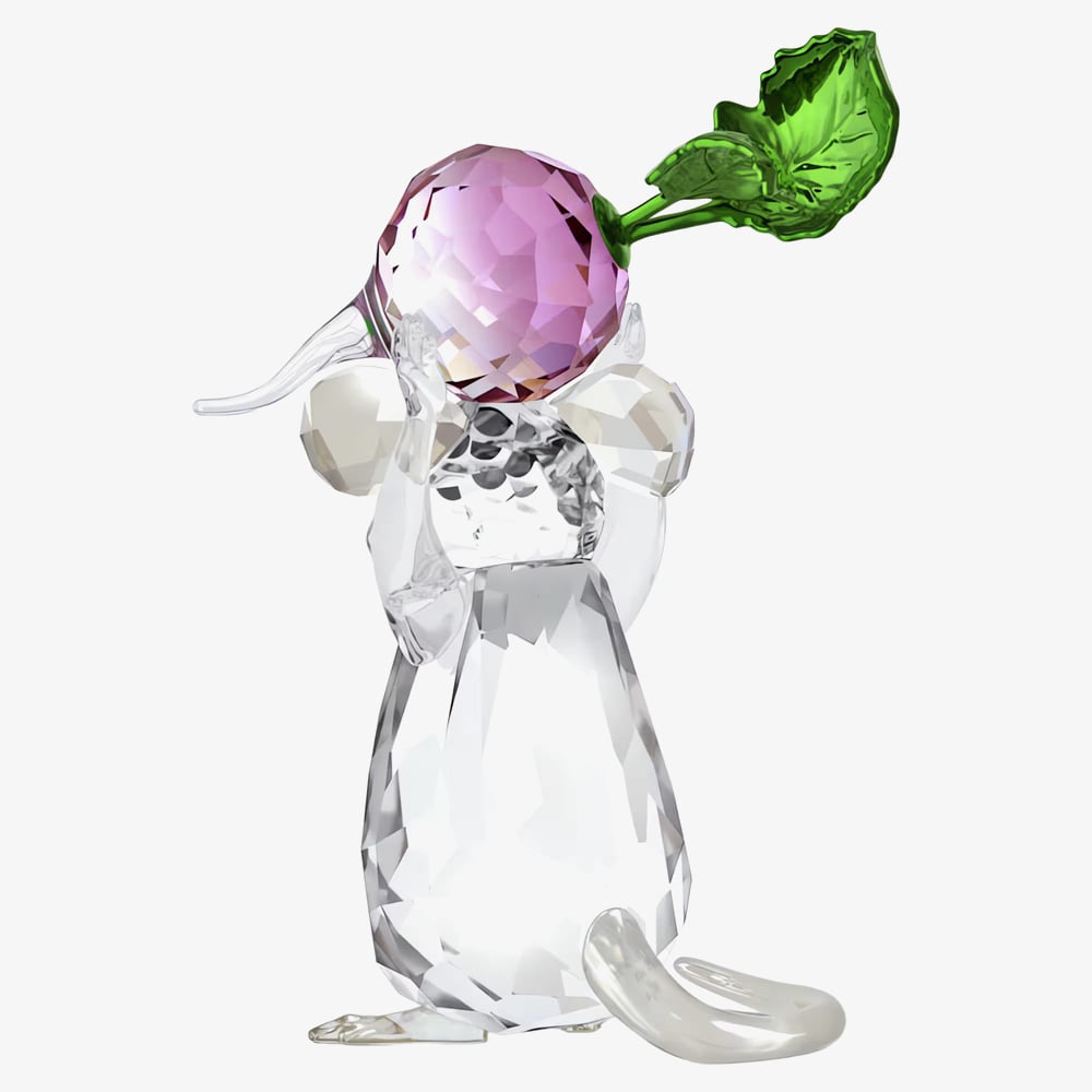 Swarovski Idyllia Mouse and Radish Figurine 5732810