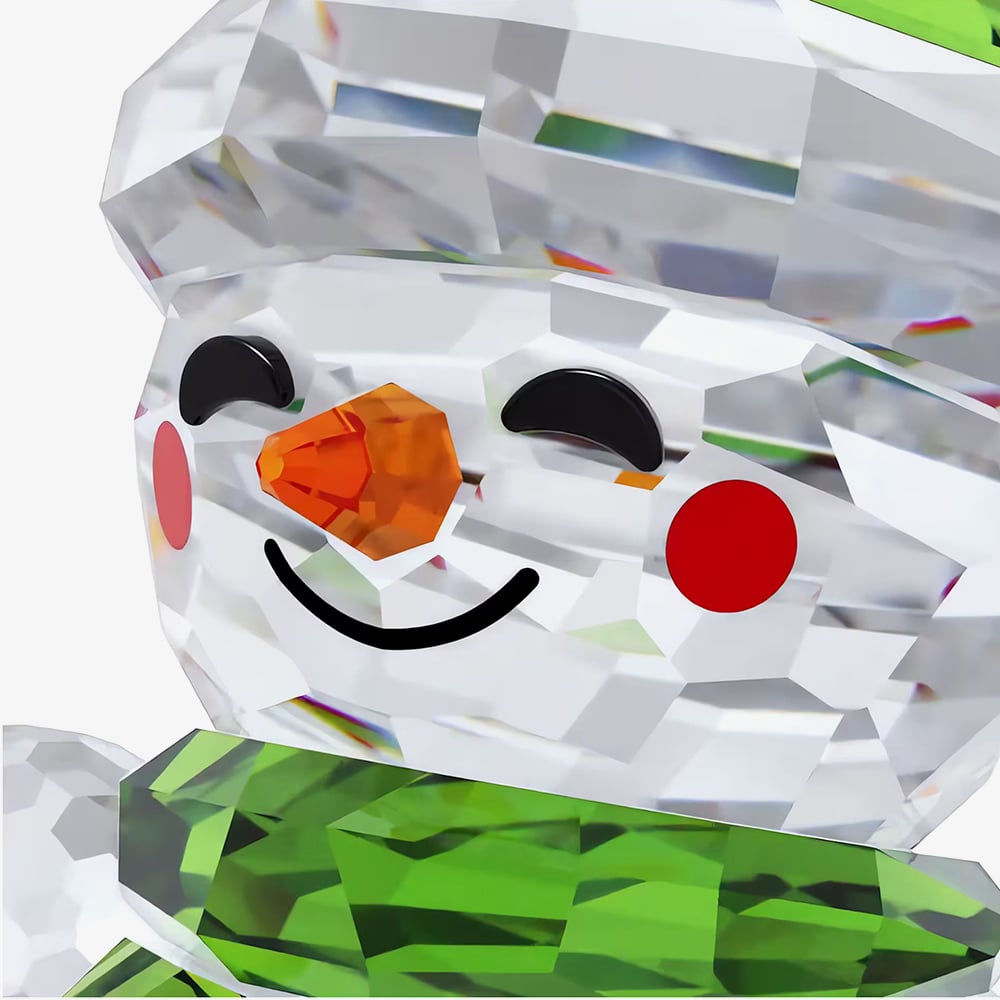 Swarovski Holiday Cheers Rocking Snowman Figurine 5735125