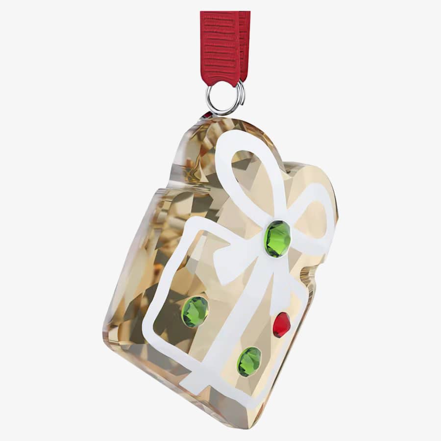 Swarovski Holiday Cheers Gingerbread Gift Ornament 5656278