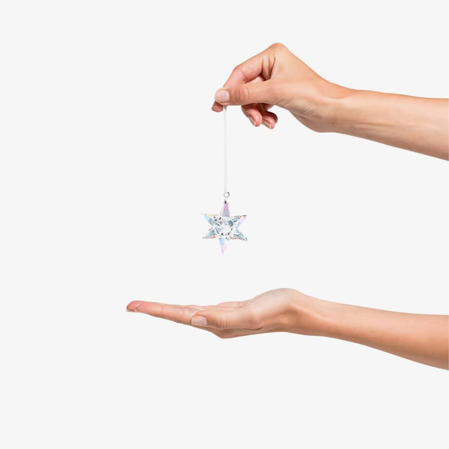 Swarovski Medium Shimmer Star Ornament 5545450