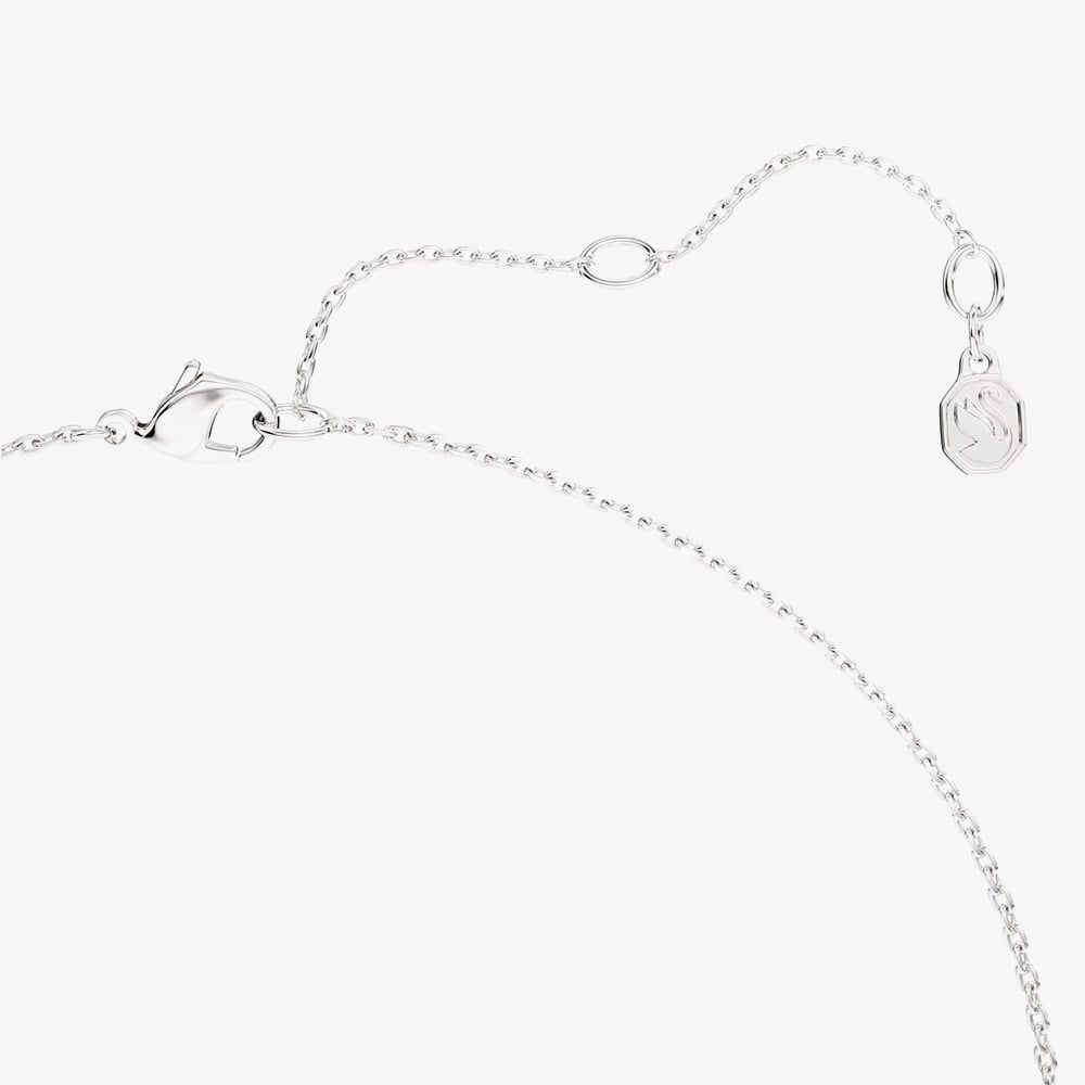 Swarovski Classica Sterling Silver Twisted Teardrop Pendant 5740344
