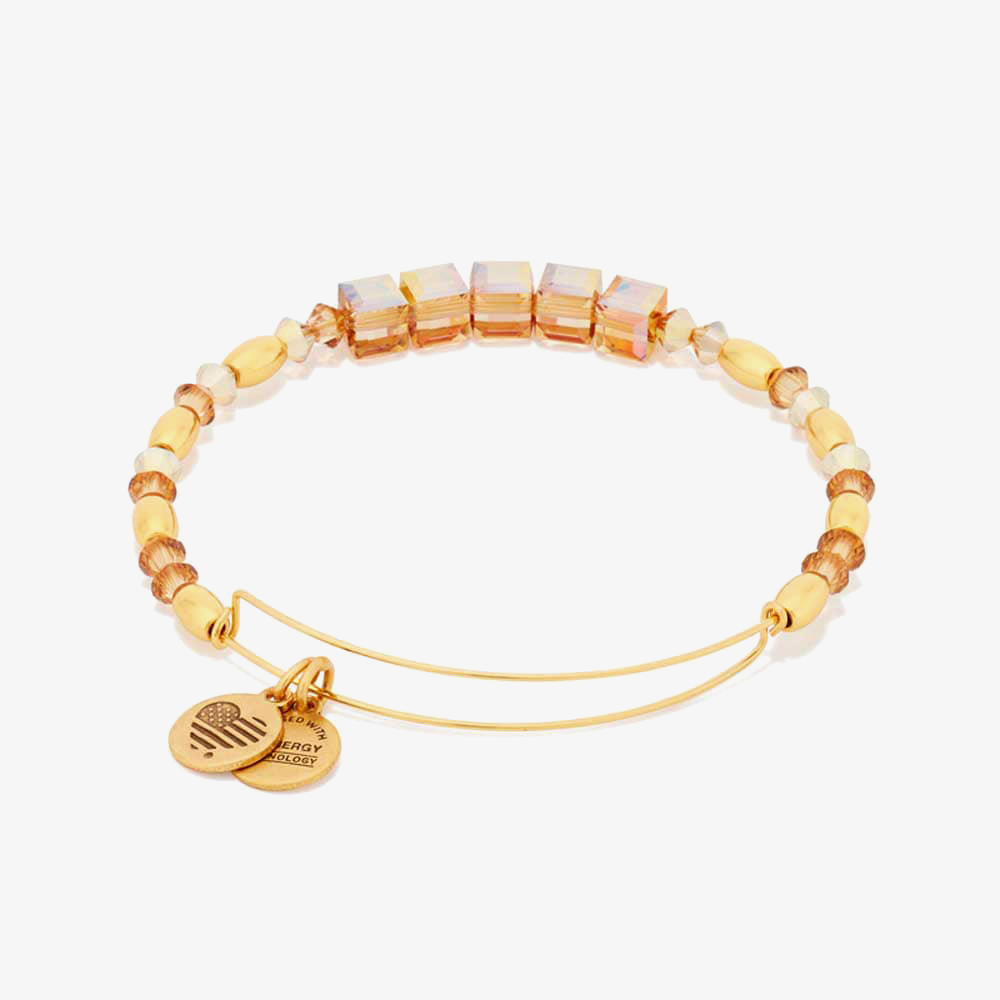 ALEX AND ANI Glow Beaded Bangle A16EB144SG