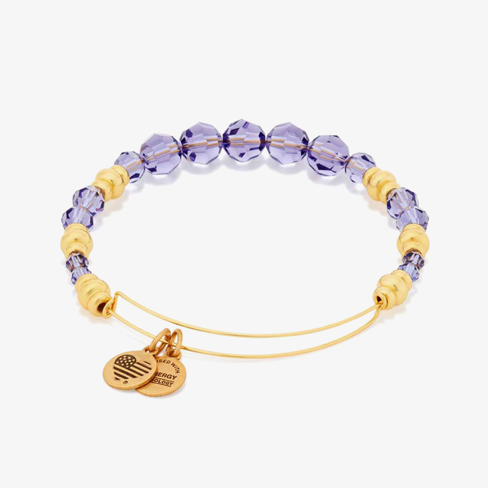 ALEX AND ANI Royal Beaded Bangle A16EB146SG
