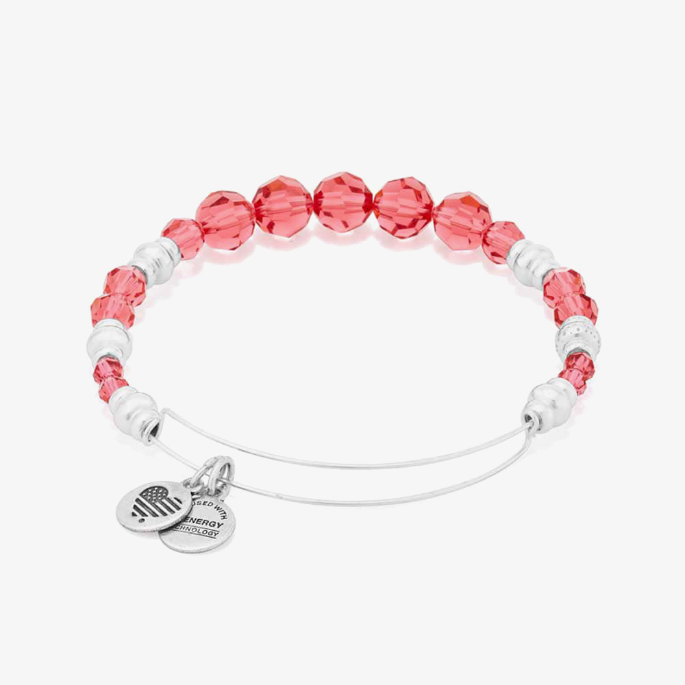 ALEX AND ANI Rouge Beaded Bangle A16EB140SS
