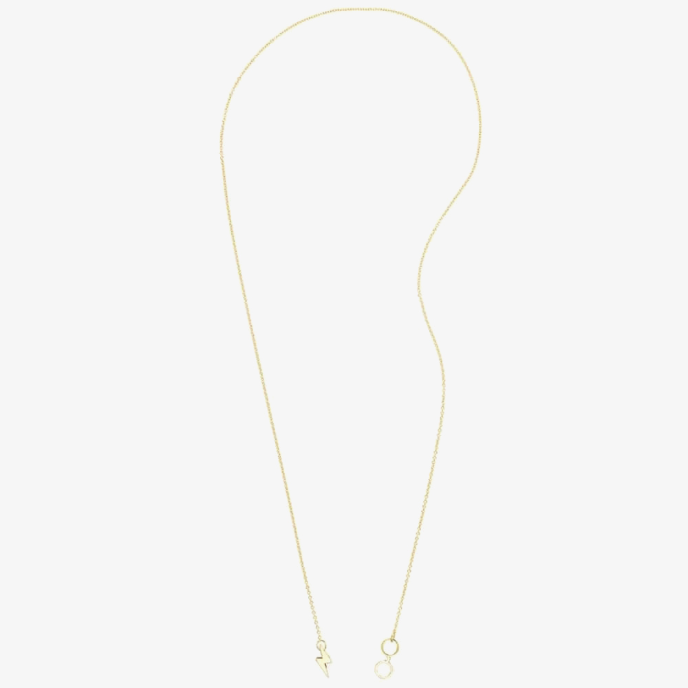 ALEX AND ANI Gold Plated Glasses Lariat Necklace AS18HP36G