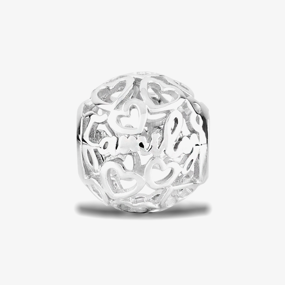 Rosa Lea Family Openwork Charm AM-2THB013804