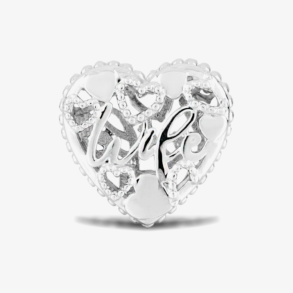 Rosa Lea Wife Heart Charm AM-2THB023004