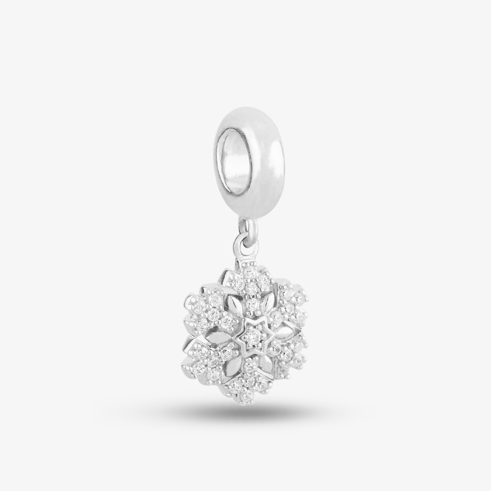 Rosa Lea Snowflake Dangle Charm AM-2THB024304