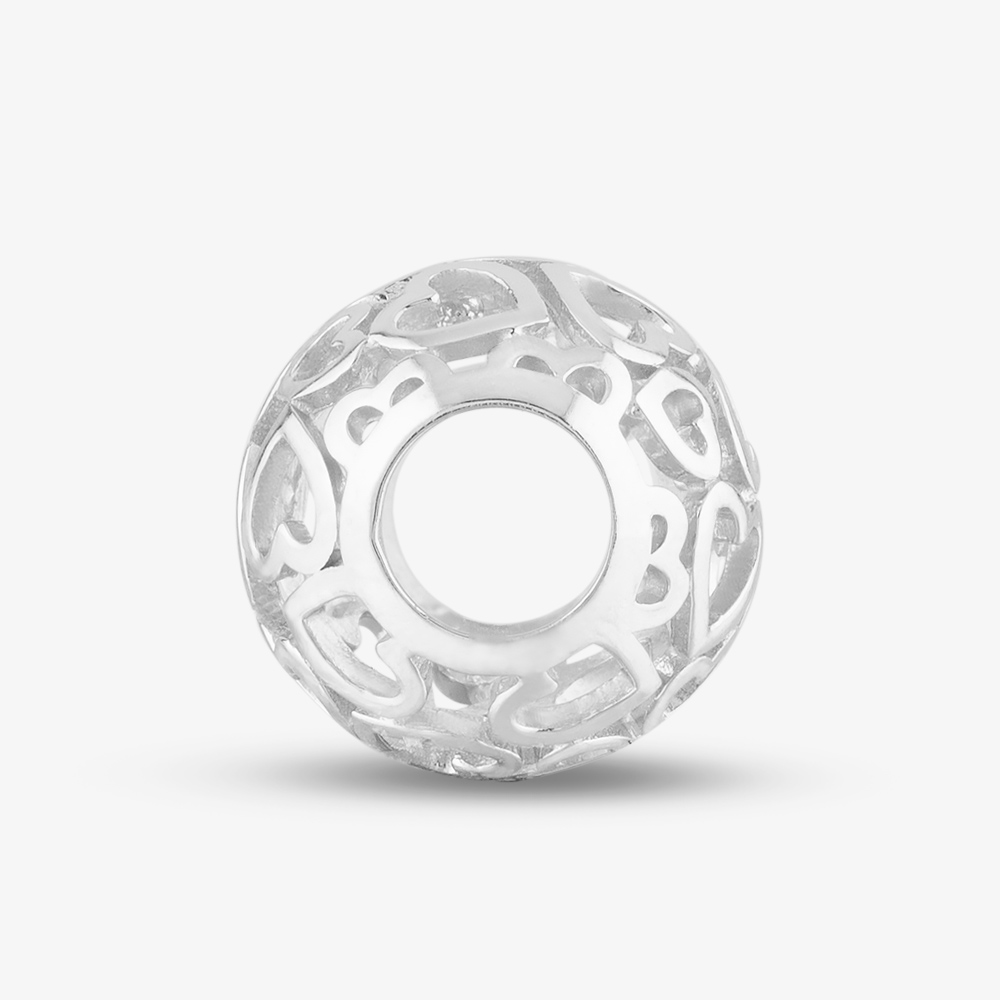 Rosa Lea Openwork Heart Charm AM-2THB031804