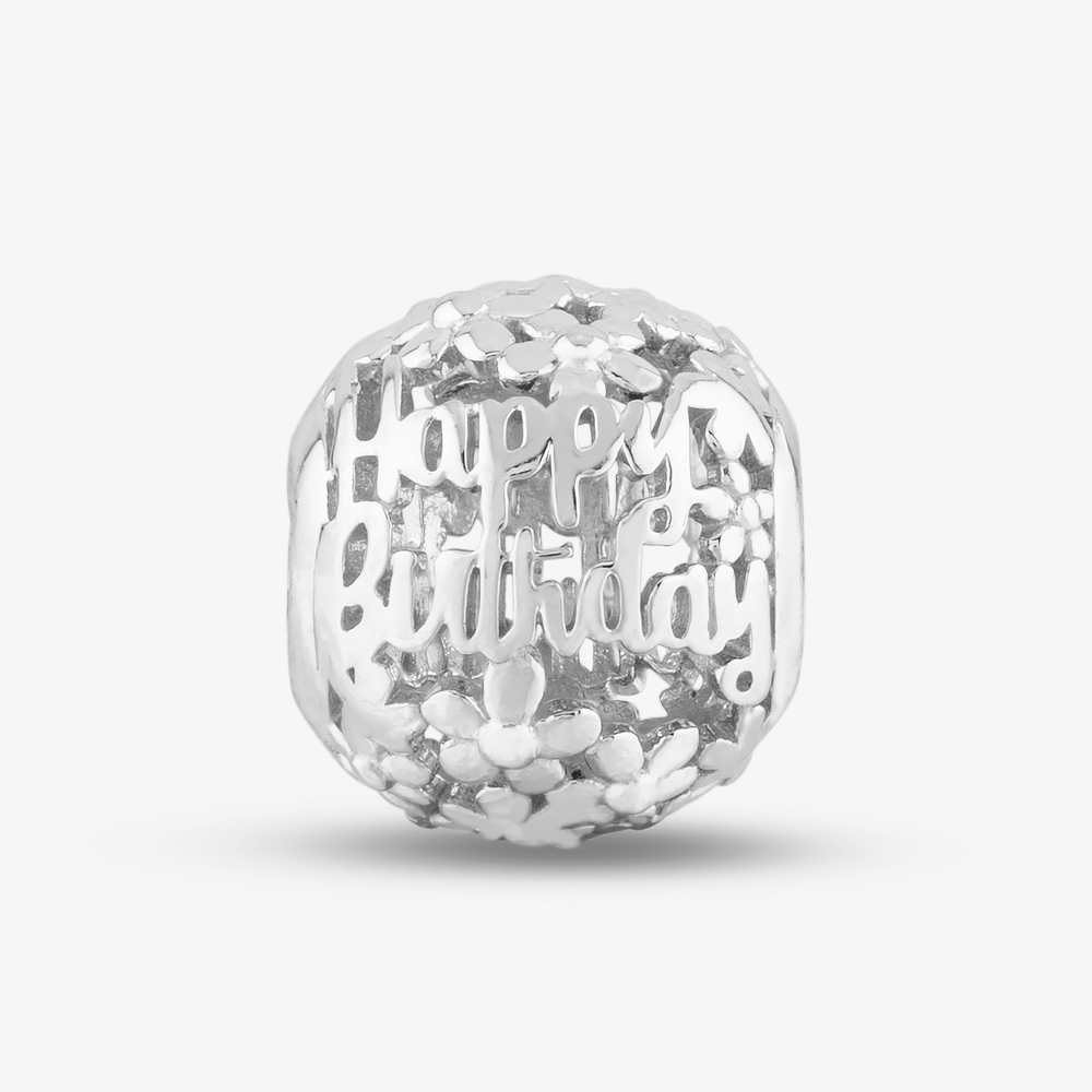 Rosa Lea Happy Birthday Charm & Bracelet AM-2THB032504 & AM-2THB013504