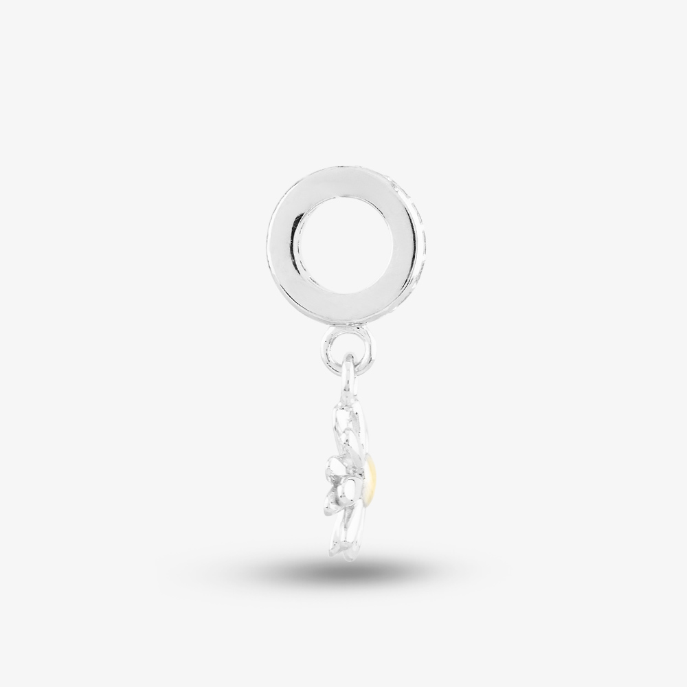 Rosa Lea Daisy Flower Dangle Charm AM-2THB028906