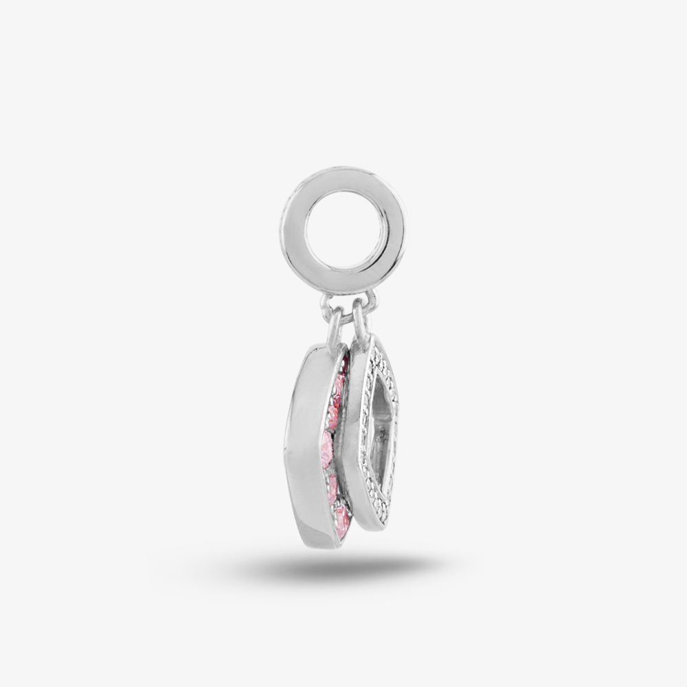 Rosa Lea 2 Square Dangle Charm AM-THB032204