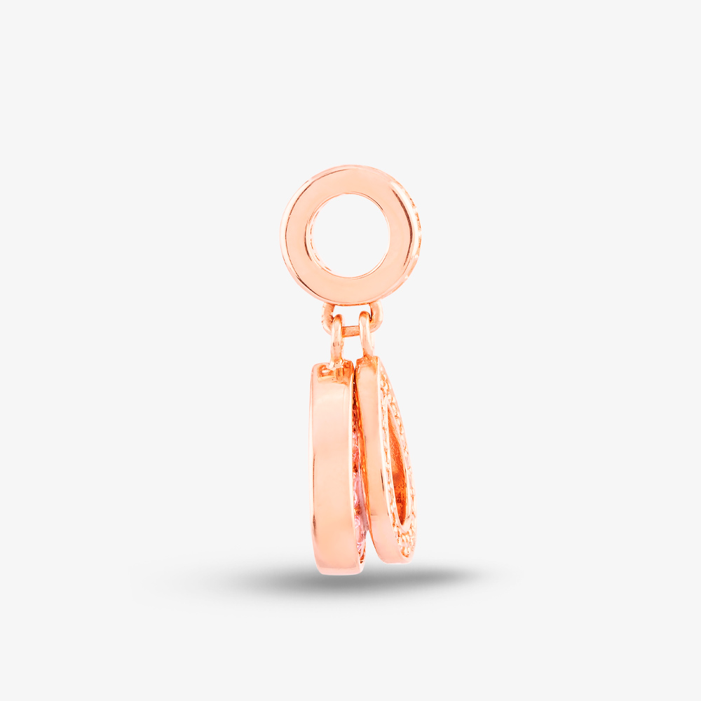 Rosa Lea 2 Teardrop Dangle Charm AM-THB032106
