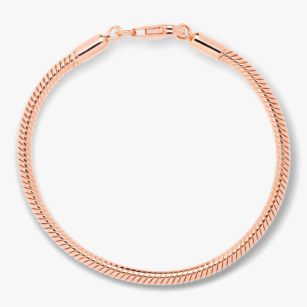 Rosa Lea Snake Chain Charm Bracelet AM-2THB013506