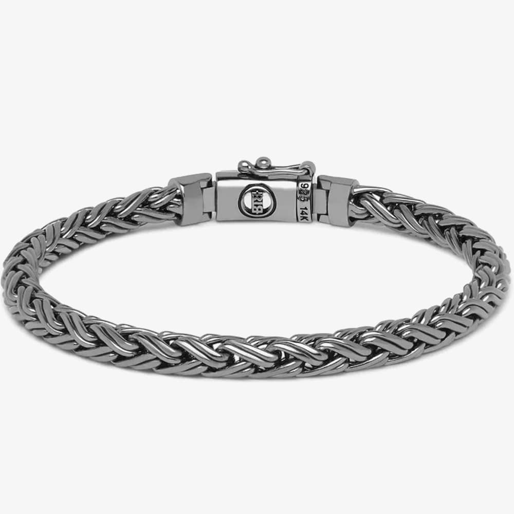 Buddha To Buddha Katja XX Black Rhodium Shine Gold 14KT Bracelet J170BR SG F (21CM)