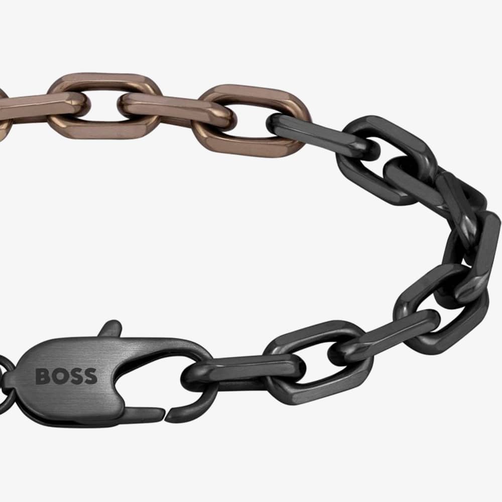 BOSS Kane 2023 Black & Copper Bracelet 1580503M
