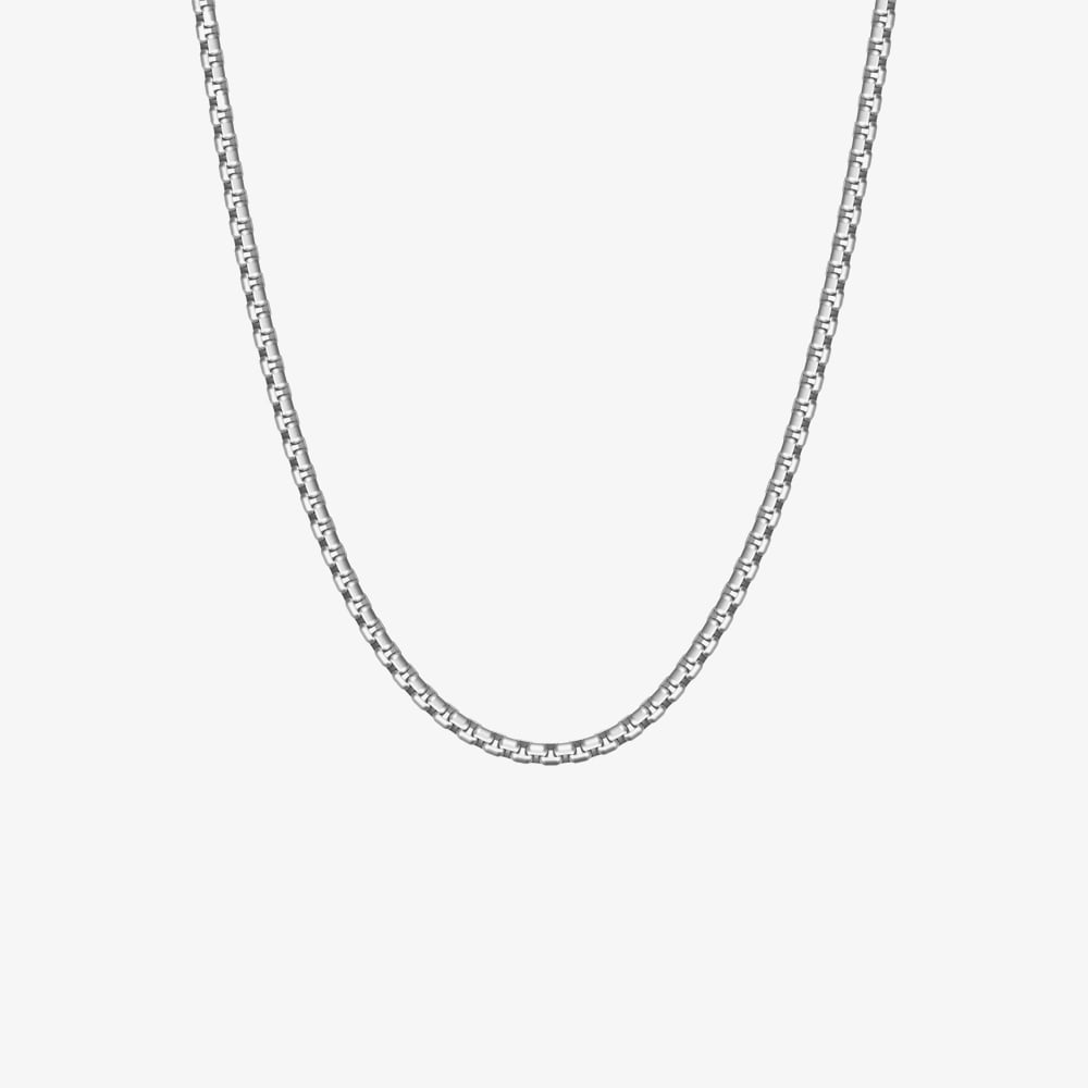 Steel & Barnett Stainless Steel Thin Box Chain N-BOX01