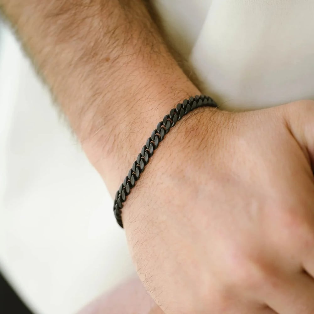 Steel & Barnett Black Editions Triple Bracelet Gift Set GS-TR-BLK