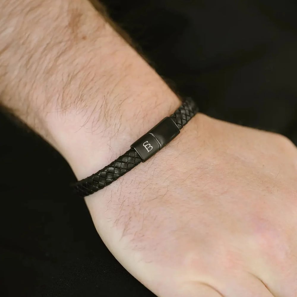 Steel & Barnett Black Editions Triple Bracelet Gift Set GS-TR-BLK