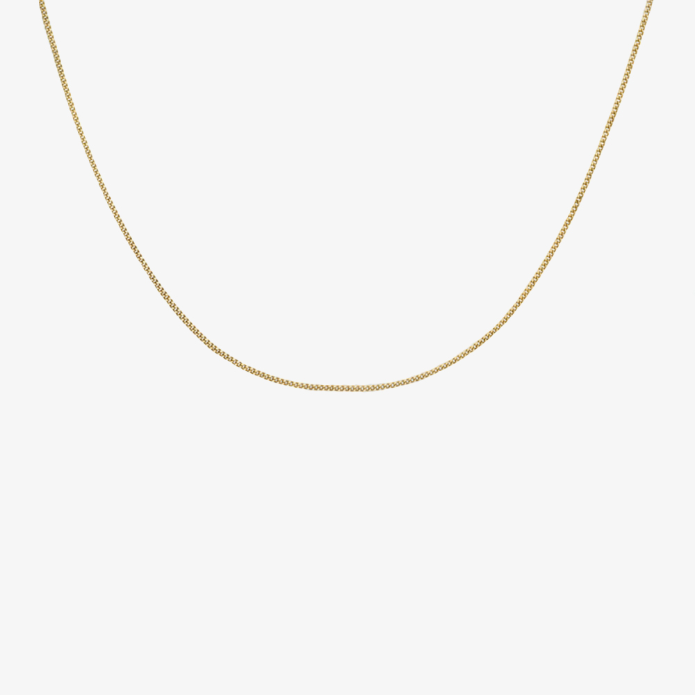 9ct Yellow Gold Curb Chain 1.13.0032