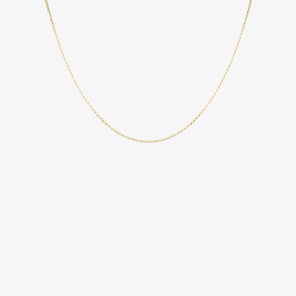 9ct Yellow Gold 20 Inch Fine Round Belcher Chain 1.14.1455