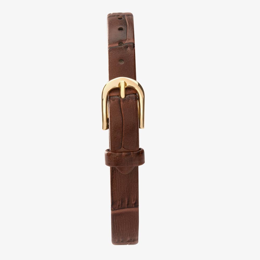 Sekonda Easy Reader Brown Leather Strap Watch 4701