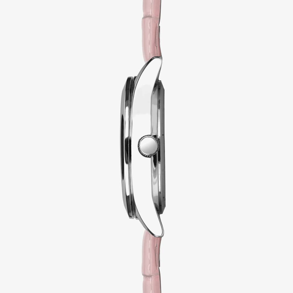 Sekonda Classic Taylor Pink Leather Strap Watch 40550