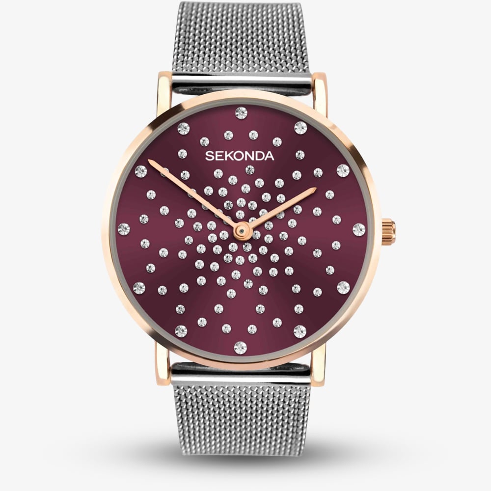 Sekonda Ladies Celeste Mesh Bracelet Watch 40500