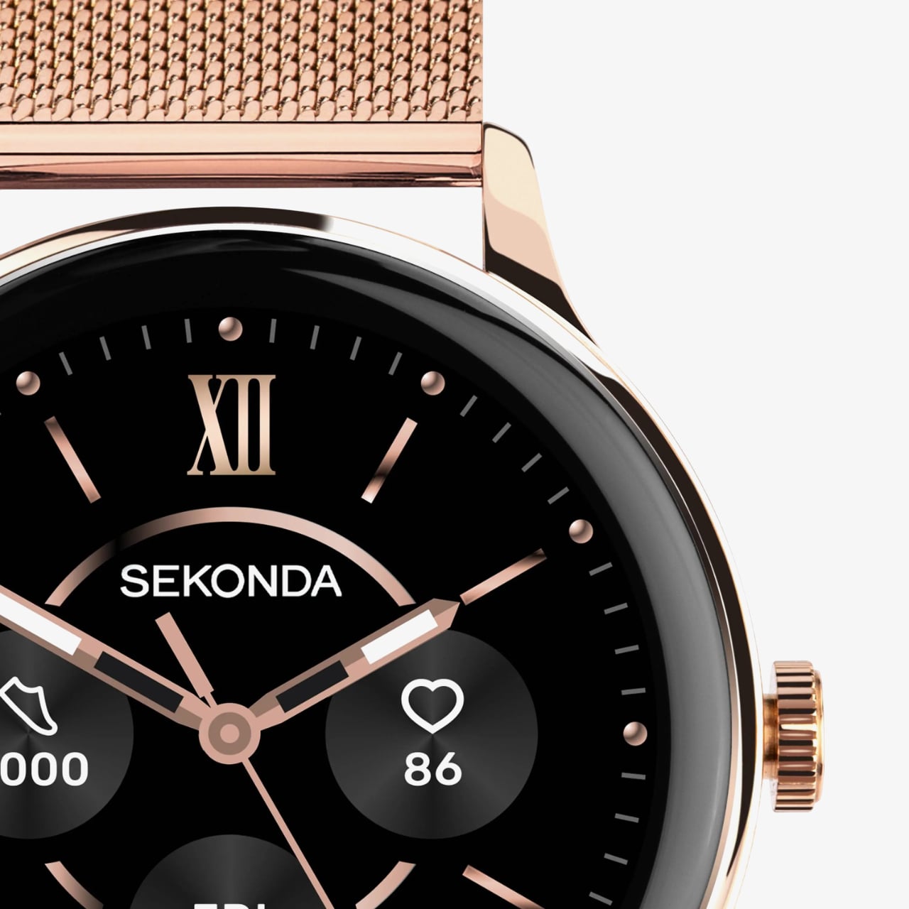 Sekonda Ladies Flex Plus Rose Gold Smartwatch 40665
