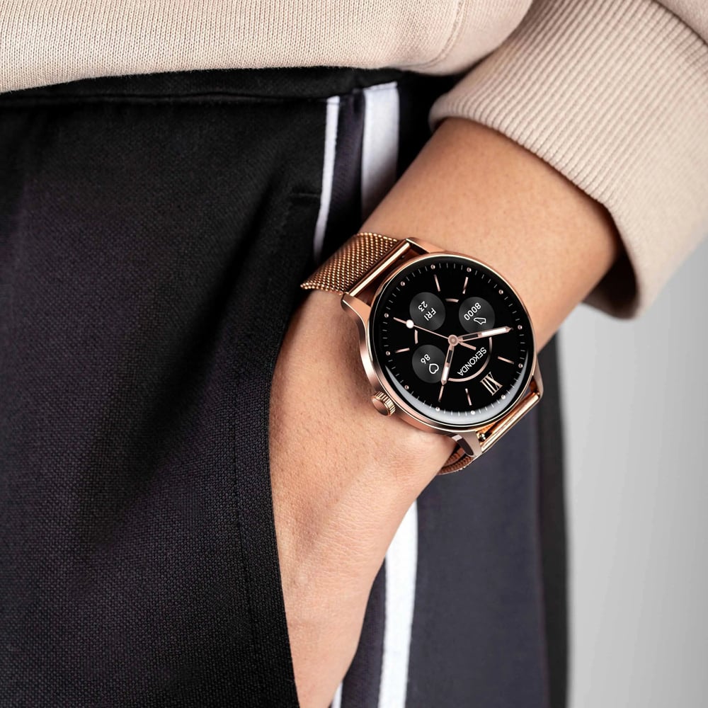 Sekonda Ladies Flex Plus Rose Gold Smartwatch 40665