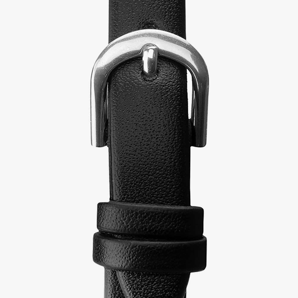 Sekonda Ladies Black Leather Strap Watch 2692
