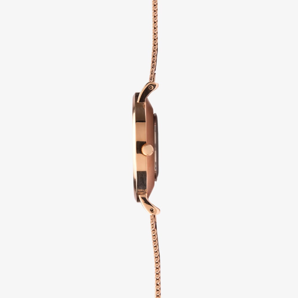 Sekonda Ladies Celeste Rose Gold Plated Grey Dial Watch 40029