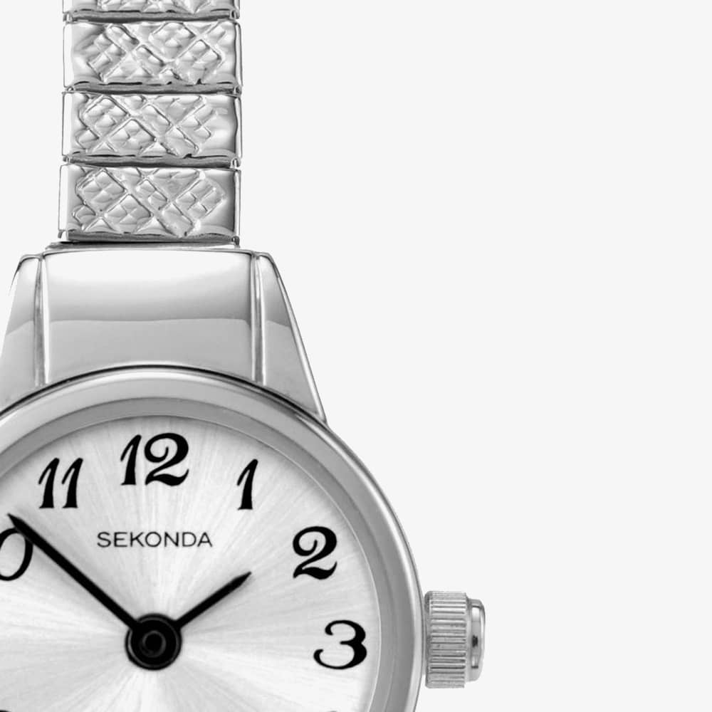 Sekonda Easy Reader Silver Expandable Watch 4472