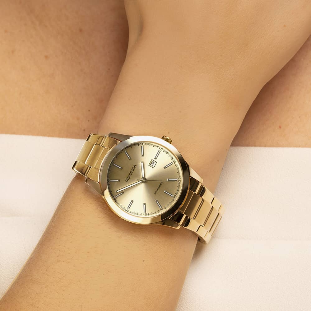 Sekonda Taylor Classic Gold Plated Watch 40428